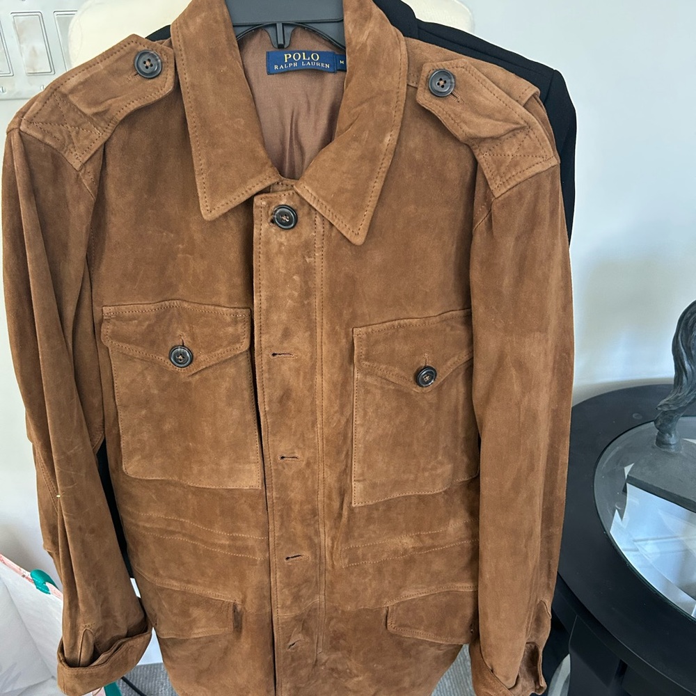 Polo by Ralph Lauren Brown Suede Field Jacket